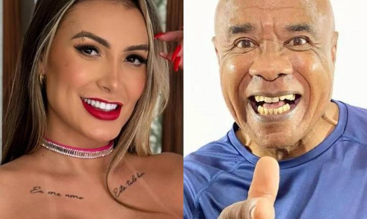 Andressa Urach convida Kid Bengala para gravar vídeo pornô