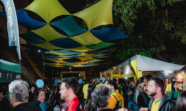 Distrital na Copa recebe torcida para duelo decisivo entre Brasil e Japão pela Copa do Mundo