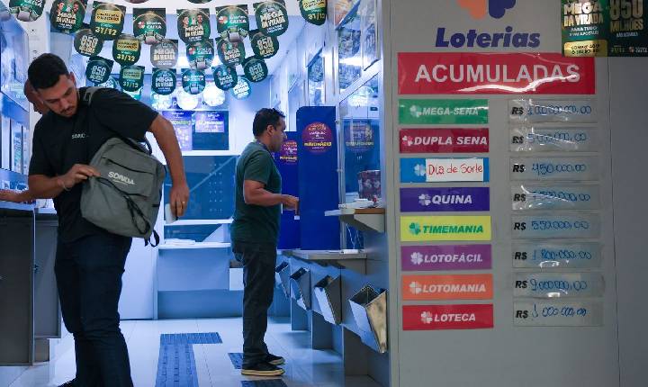 Mega-Sena acumula novamente e prêmio principal vai para R$ 105 milhões
