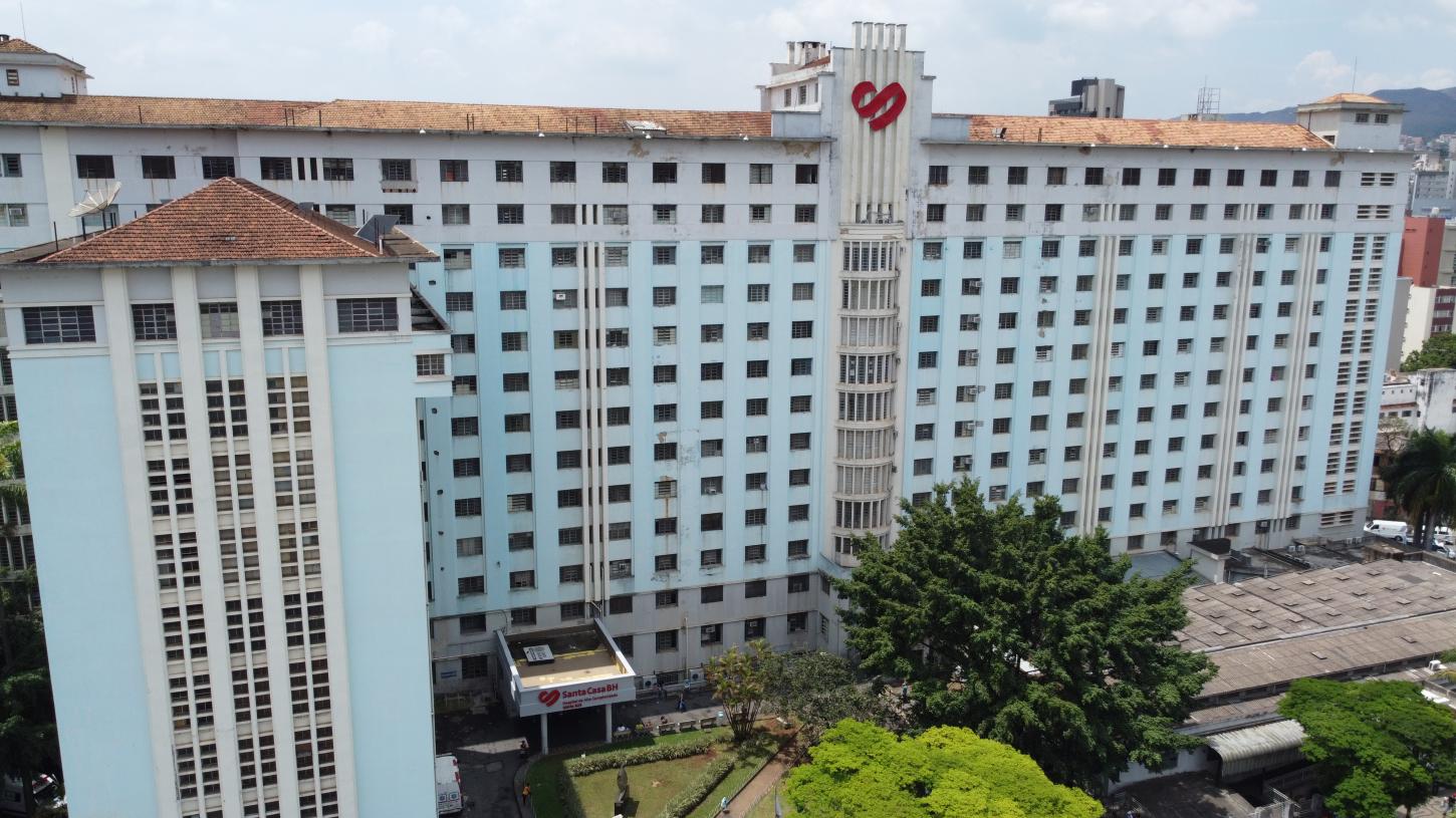 Santa Casa BH inicia restauração de sua fachada histórica