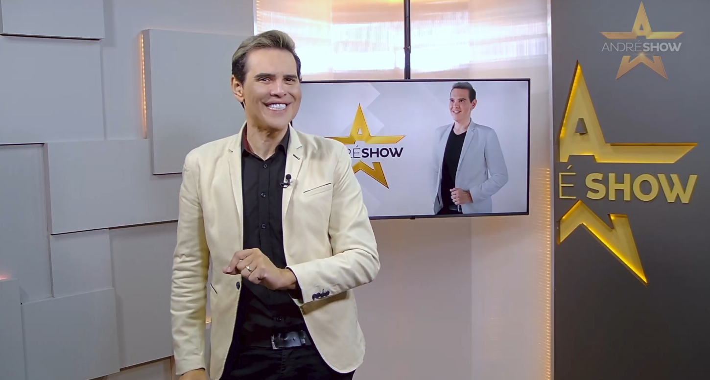 Programa André Show estreia na VTV SBT para 67 cidades e mais de 7,6 milhões de telespectadores