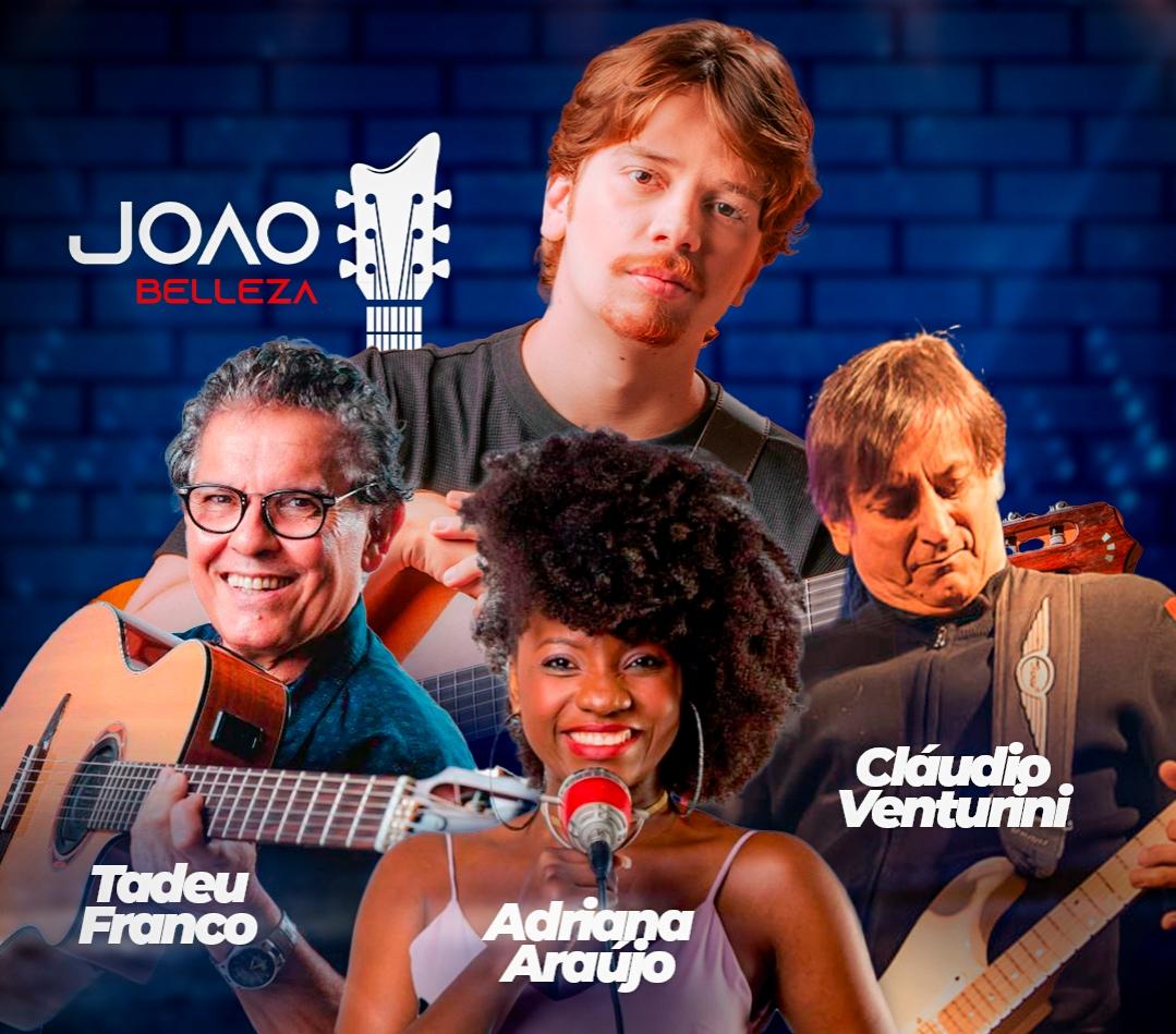 João Belleza lança novo projeto com grandes nomes da música brasileira