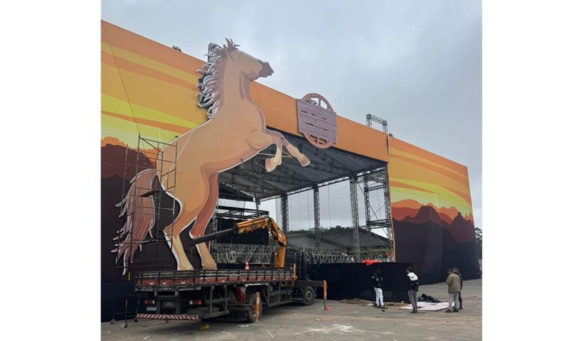 56ª Expô Barbacena começa nesta quinta com o maior palco já montado na história do evento