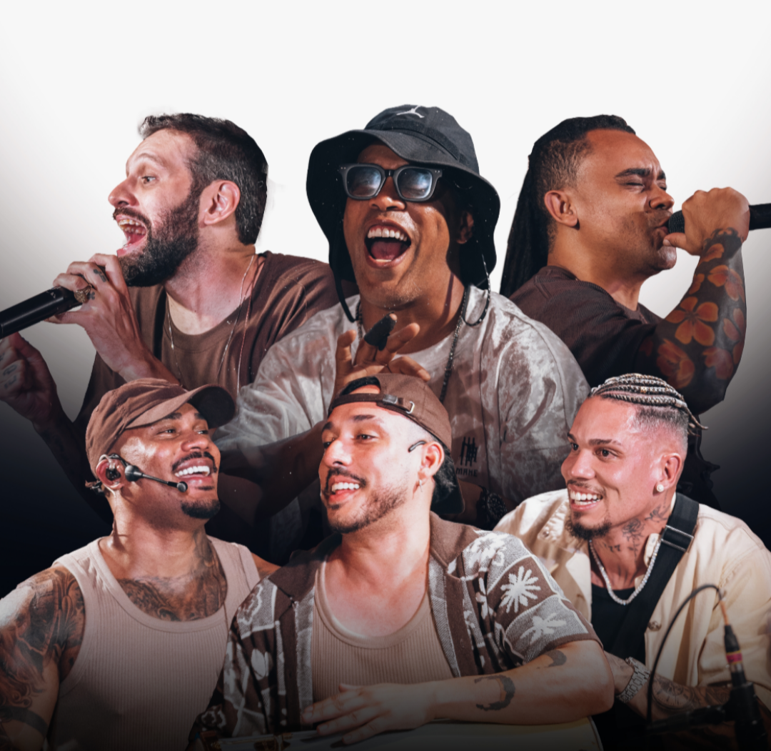 Akatu, Ronaldinho Gaúcho e Paulinho juntos: 