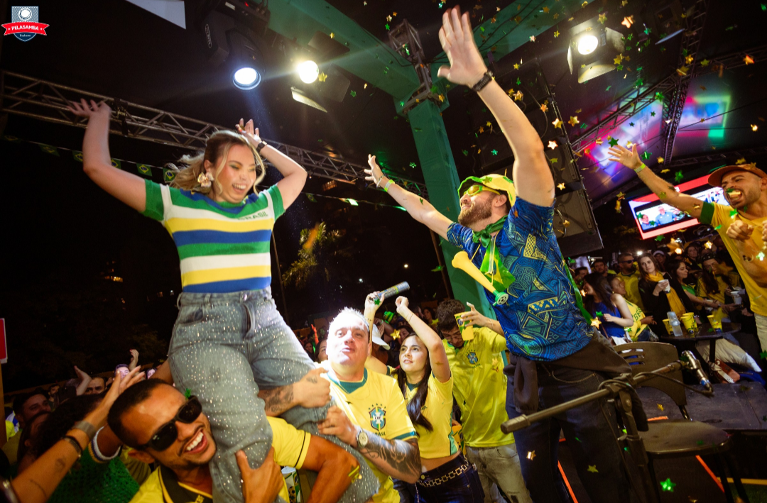 PelaSamba na Copa convoca torcida mineira para assistir Brasil x Escócia na Praça JK e curtir o melhor do pagode
