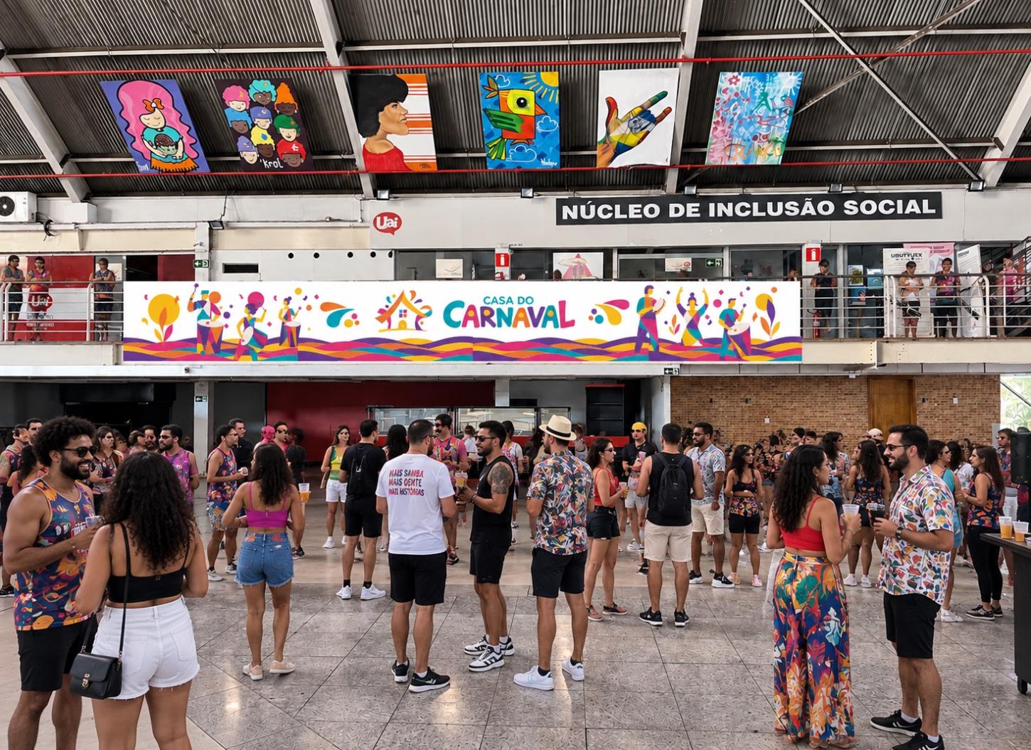 Casa do Carnaval chega a Belo Horizonte para suprir lacuna na folia da capital mineira