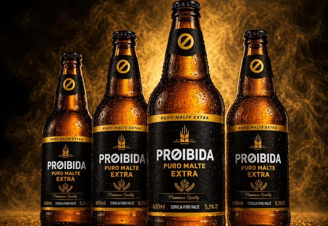 Proibida Puro Malte Extra: a cerveja encorpada feita para a comida e os encontros do Brasil